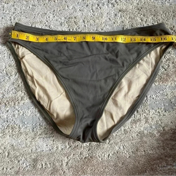 Victoria's Secret Vintage Army Green Bikini Bottoms: Size XL - Picture 2 of 6